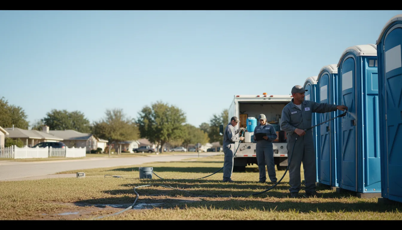 Long-Term Portable Toilet Rental in Shelby, IN near me